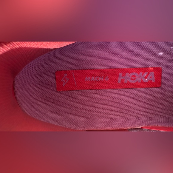 Hoka One One Mach 6 Gray Purple Running Shoes Women’s Size 8.5 B in VGC Clean - Picture 12 of 14